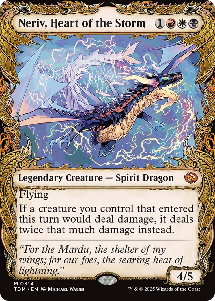 Neriv, Heart of the Storm (Showcase) [Tarkir: Dragonstorm] | Card Citadel