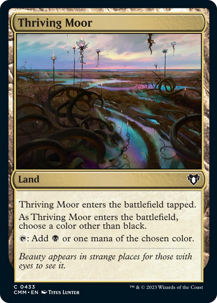 Thriving Moor [Commander Masters] | Card Citadel