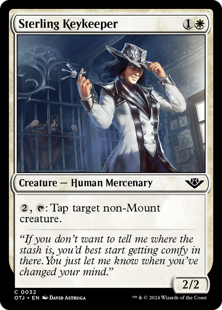 Sterling Keykeeper [Outlaws of Thunder Junction] | Card Citadel