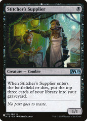 Stitcher's Supplier [The List] | Card Citadel