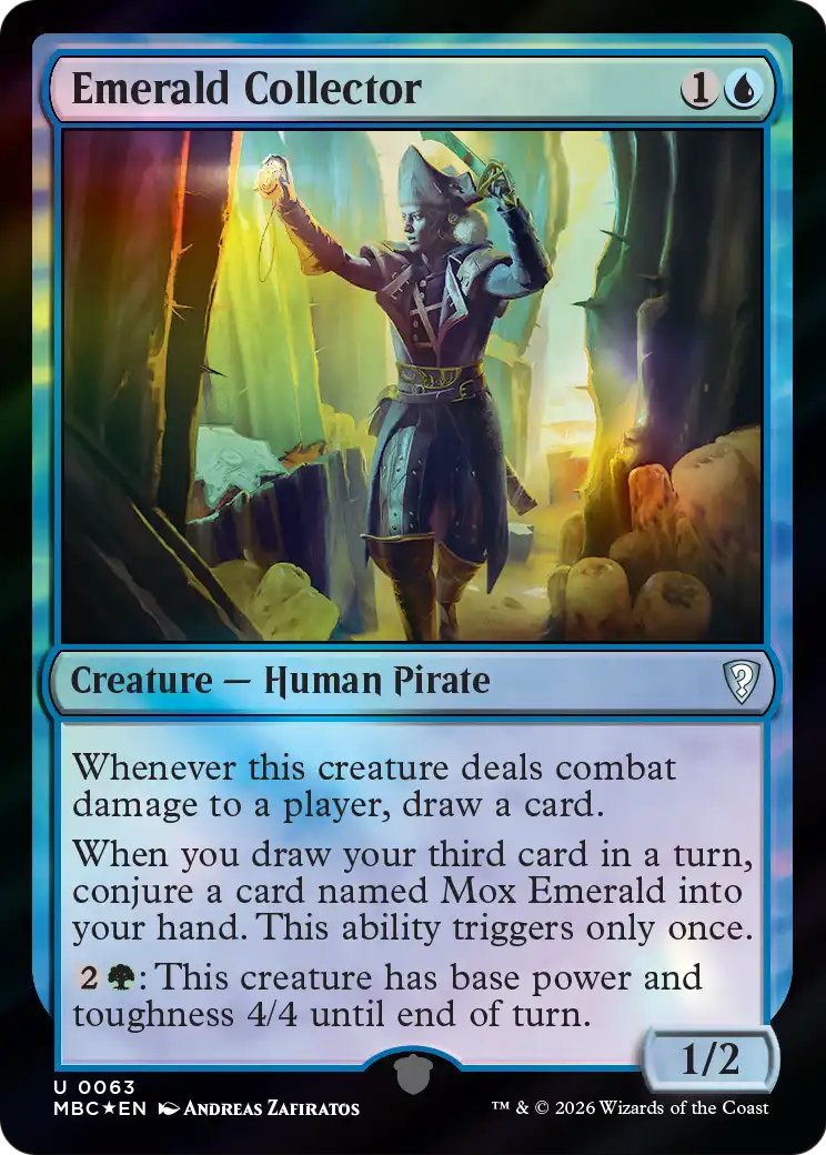 Emerald Collector [Mystery Booster: Commander Edition] | Card Citadel
