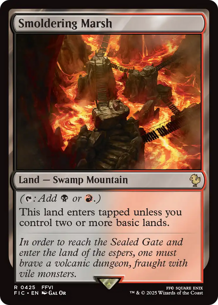 Smoldering Marsh [FINAL FANTASY Commander] | Card Citadel