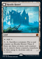 Hostile Hostel // Creeping Inn [Innistrad: Midnight Hunt] | Card Citadel