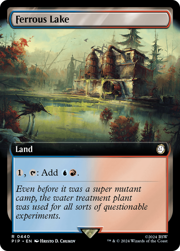 Ferrous Lake (Extended Art) [Fallout] | Card Citadel