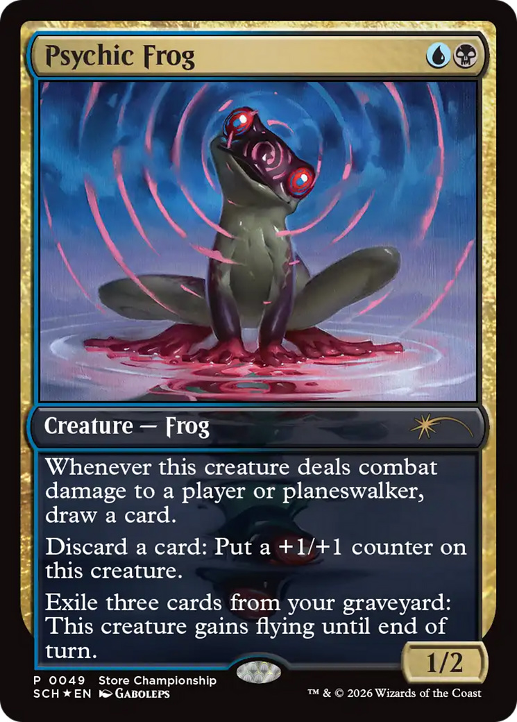 Psychic Frog [Store Championships 2026] | Card Citadel