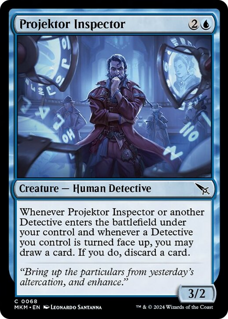 Projektor Inspector [Murders at Karlov Manor] | Card Citadel