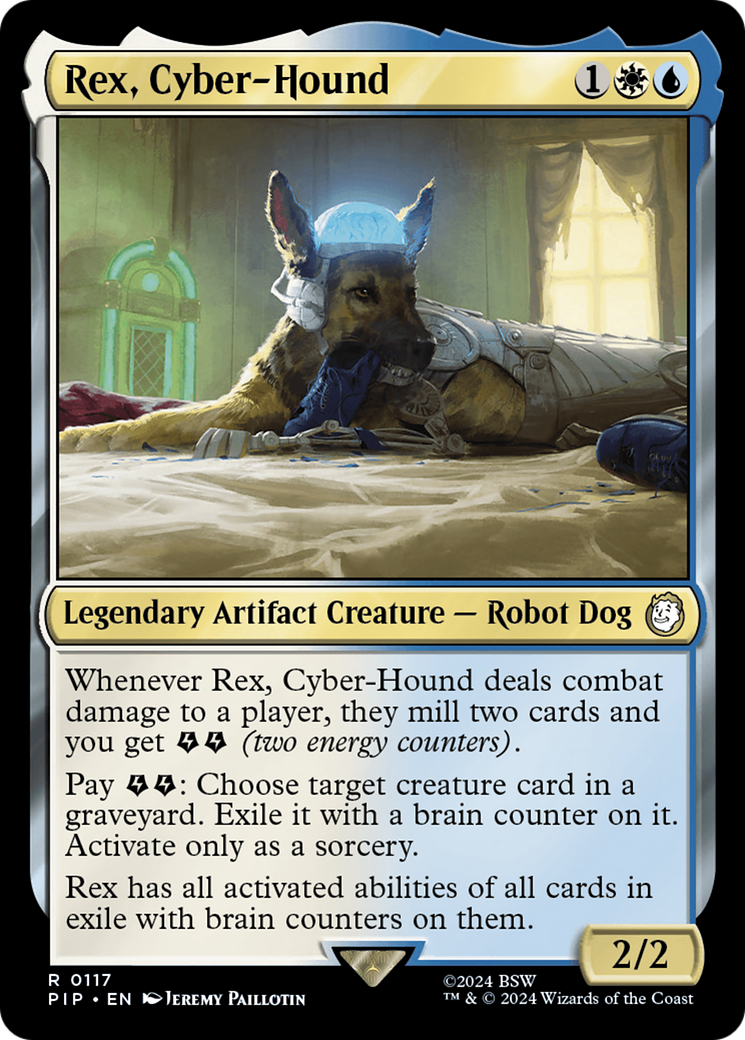 Rex, Cyber-Hound [Fallout] | Card Citadel