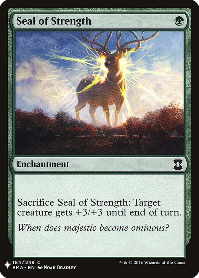 Seal of Strength [Mystery Booster] | Card Citadel