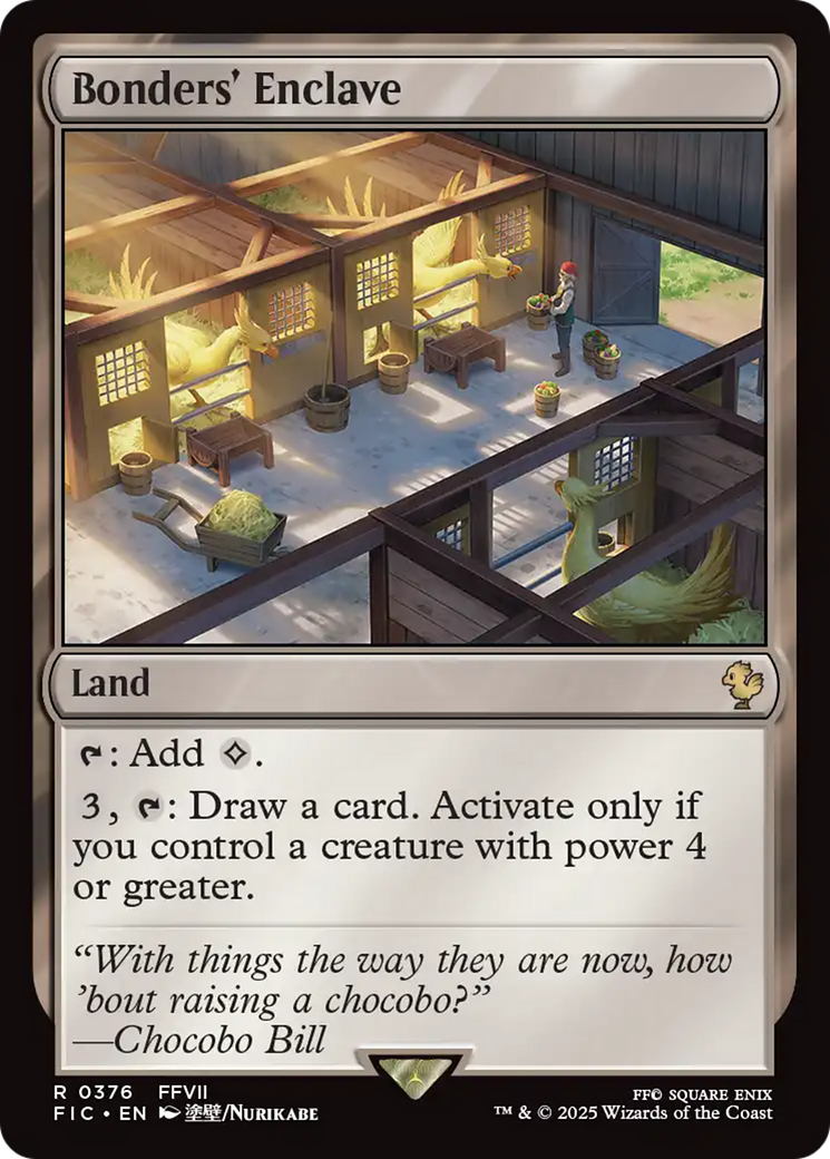 Bonders' Enclave [FINAL FANTASY Commander] | Card Citadel
