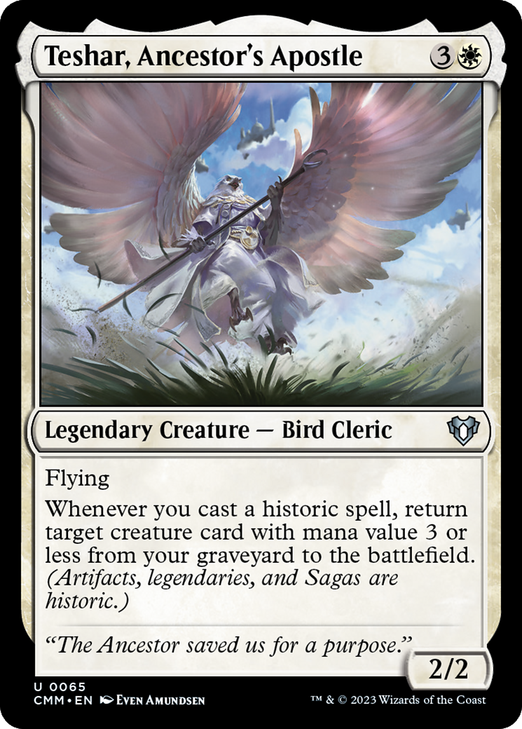 Teshar, Ancestor's Apostle [Commander Masters] | Card Citadel