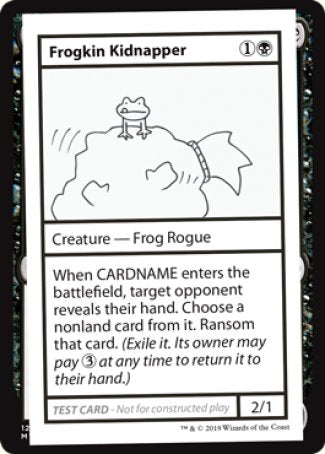 Frogkin Kidnapper (2021 Edition) [Mystery Booster Playtest Cards] | Card Citadel