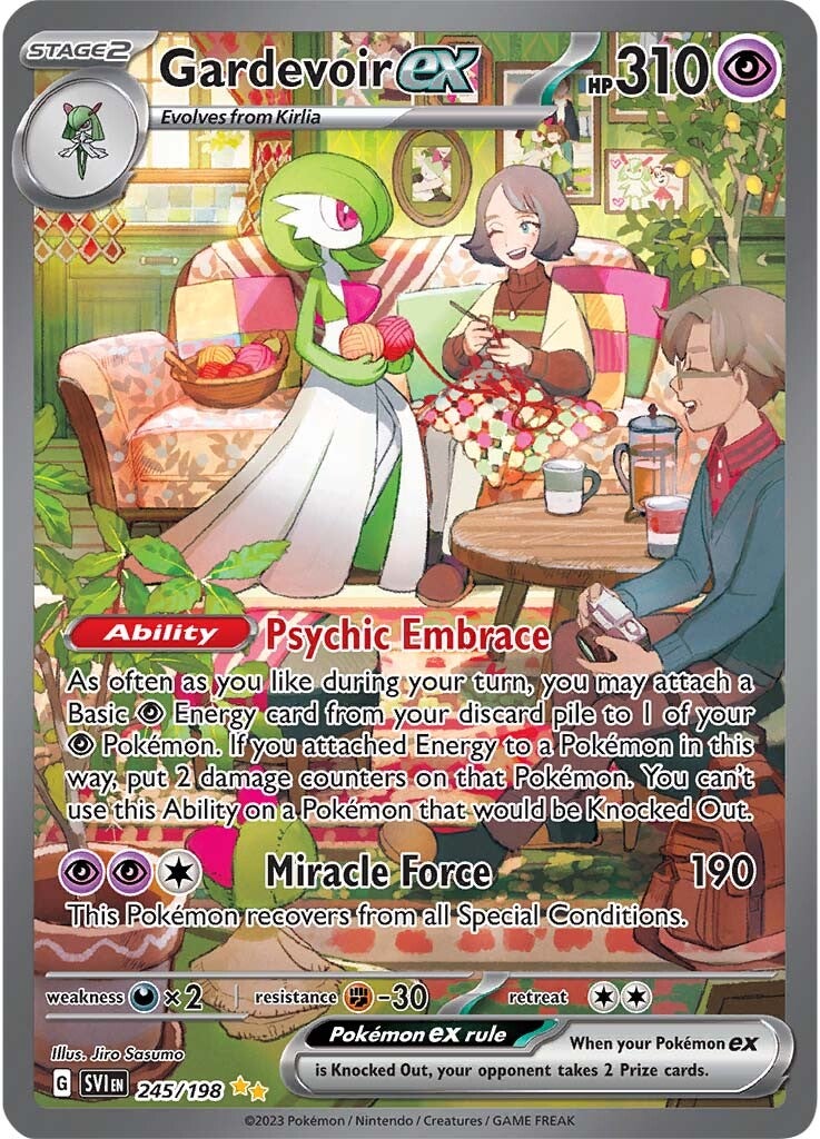 Gardevoir ex (245/198) [Scarlet & Violet: Base Set] | Card Citadel