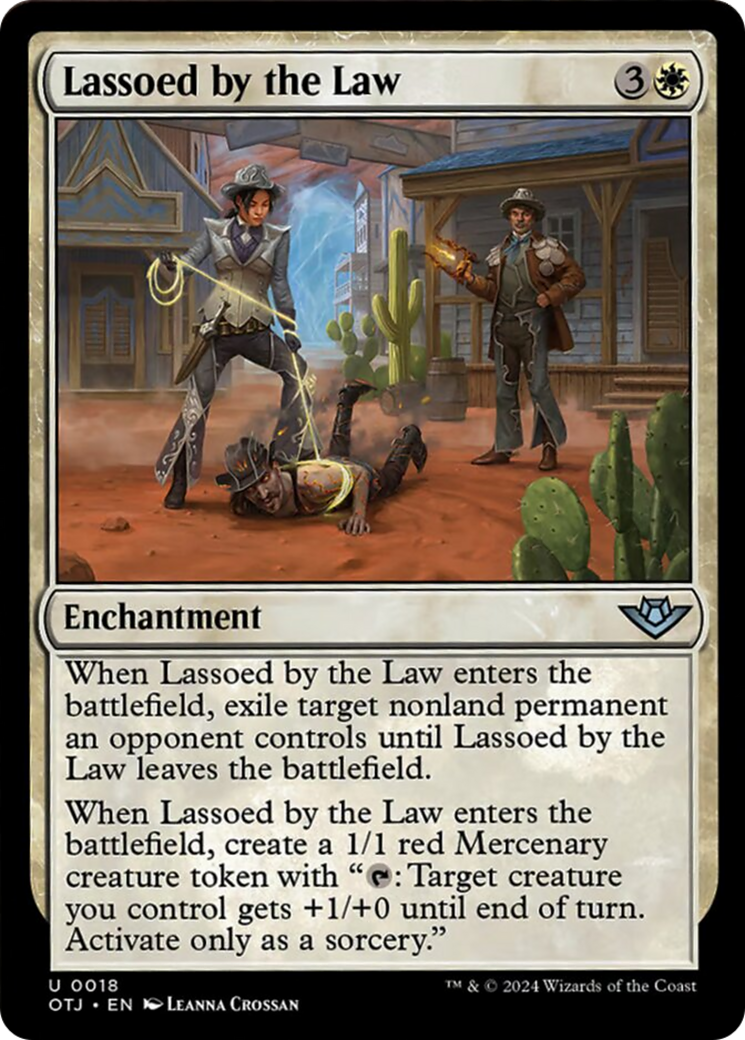 Lassoed by the Law [Outlaws of Thunder Junction] | Card Citadel