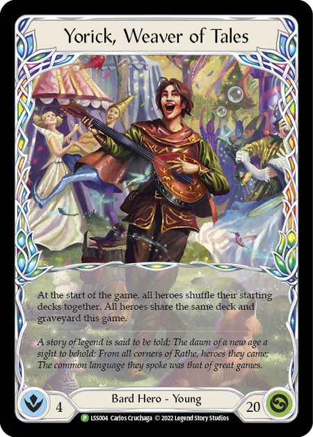 Yorick, Weaver of Tales [LSS004] (Promo)  Cold Foil | Card Citadel