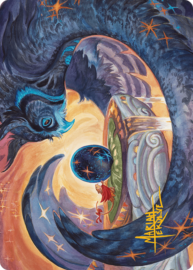 Dawn's Truce Art Card (Gold-Stamped Signature) [Bloomburrow Art Series] | Card Citadel