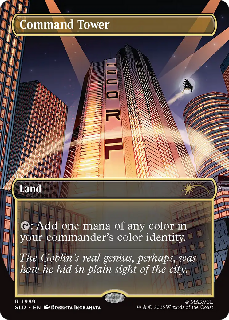 Command Tower (1989) [Secret Lair Drop Series] | Card Citadel