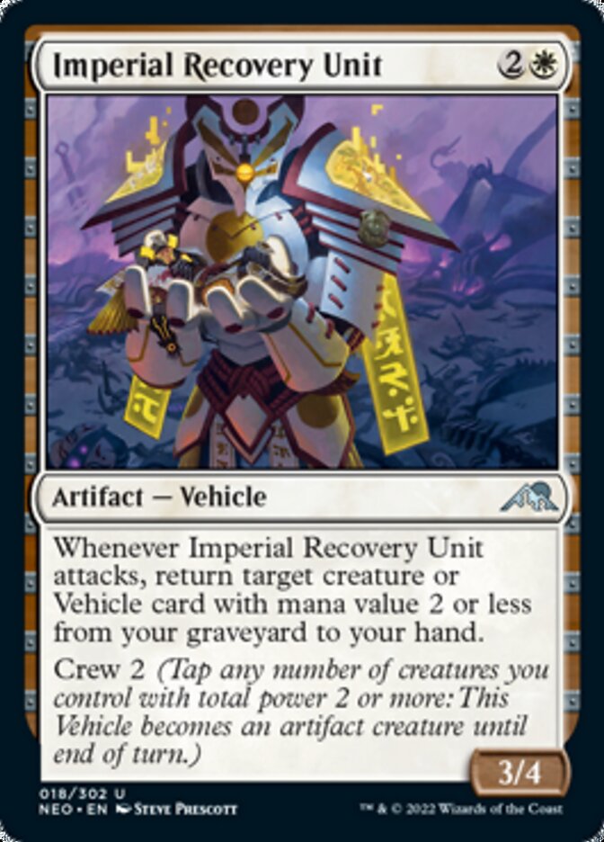 Imperial Recovery Unit [Kamigawa: Neon Dynasty] | Card Citadel