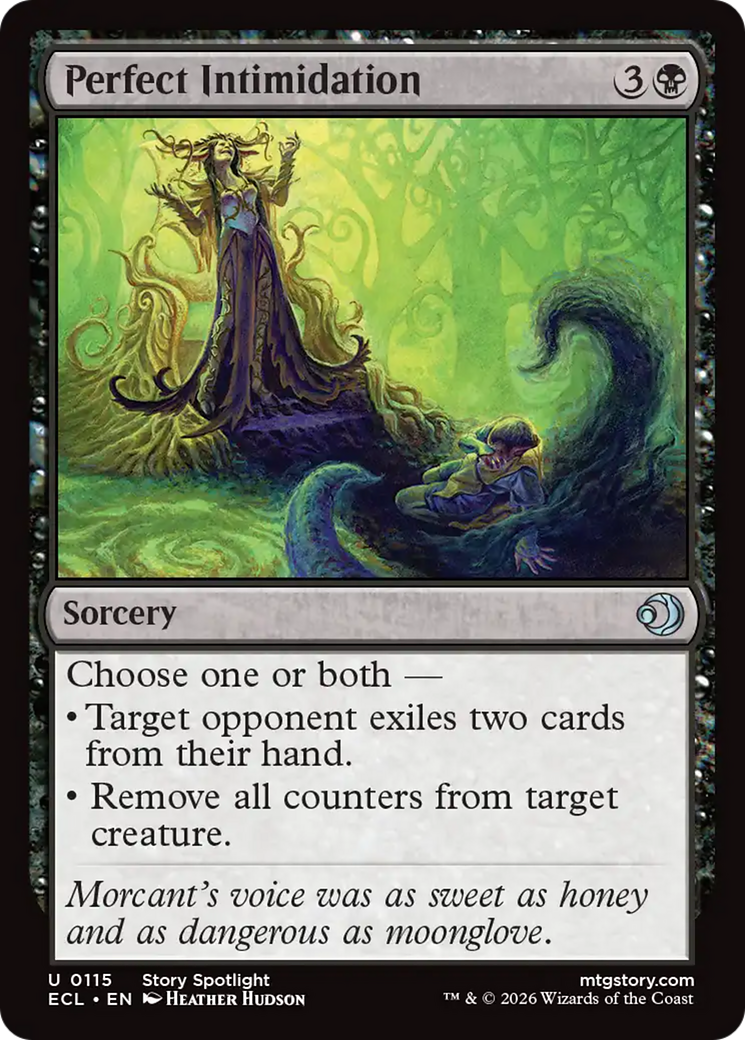 Perfect Intimidation [Lorwyn Eclipsed] | Card Citadel