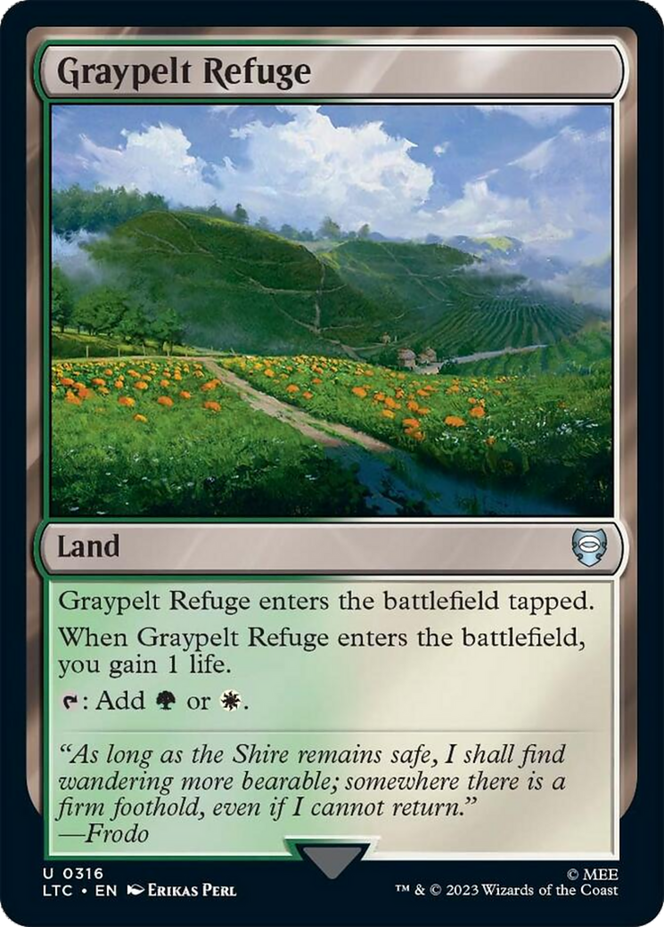 Graypelt Refuge [The Lord of the Rings: Tales of Middle-Earth Commander] | Card Citadel