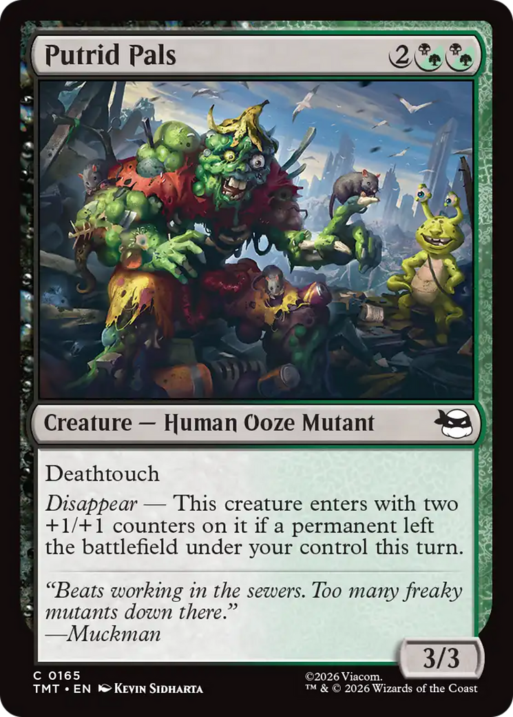 Putrid Pals [Teenage Mutant Ninja Turtles] | Card Citadel