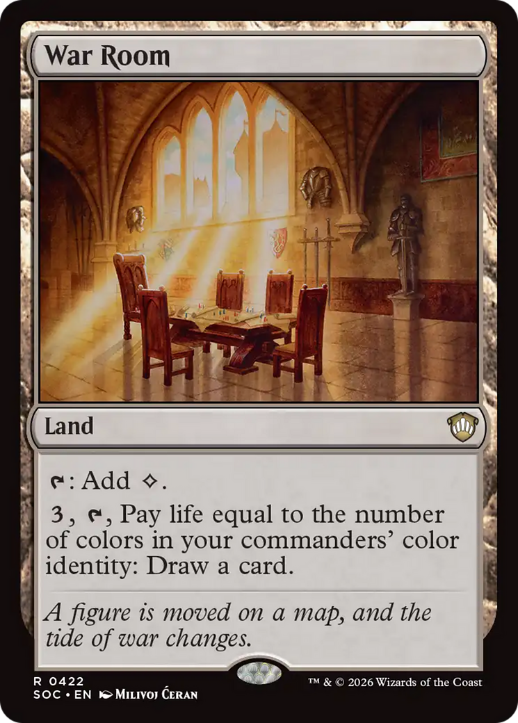 War Room [Secrets of Strixhaven Commander] | Card Citadel