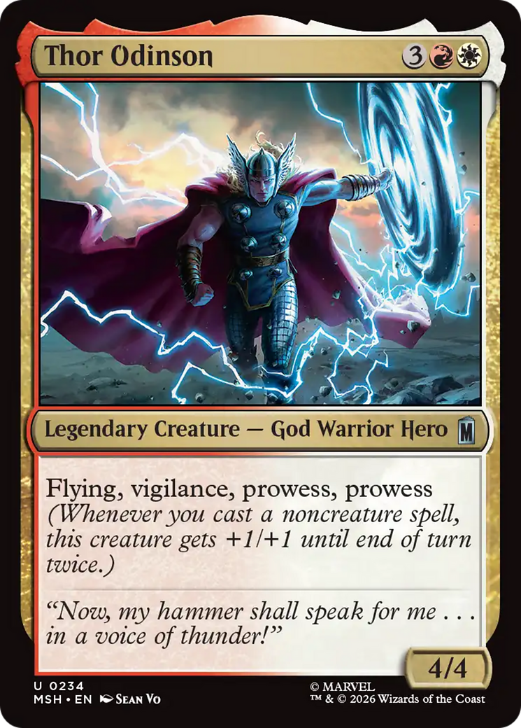 Thor Odinson [Marvel Super Heroes] | Card Citadel