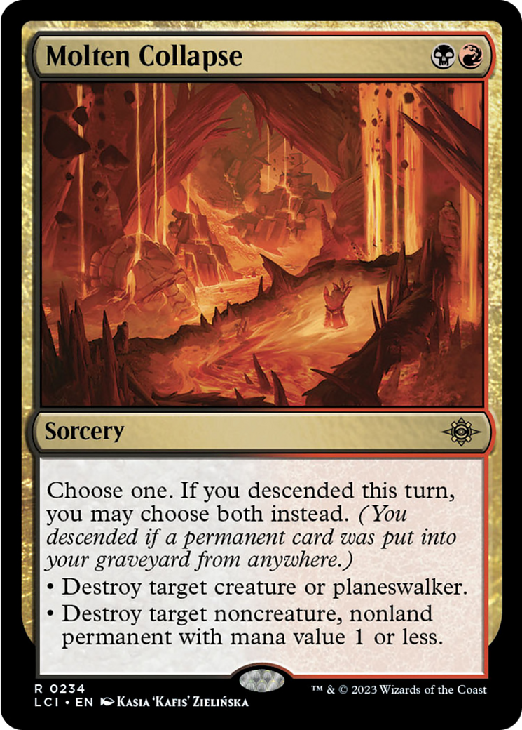 Molten Collapse [The Lost Caverns of Ixalan] | Card Citadel