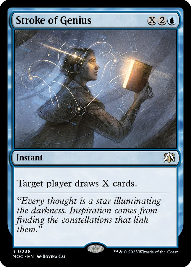 Stroke of Genius [March of the Machine Commander] | Card Citadel