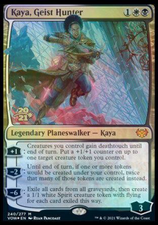 Kaya, Geist Hunter [Innistrad: Crimson Vow Prerelease Promos] | Card Citadel