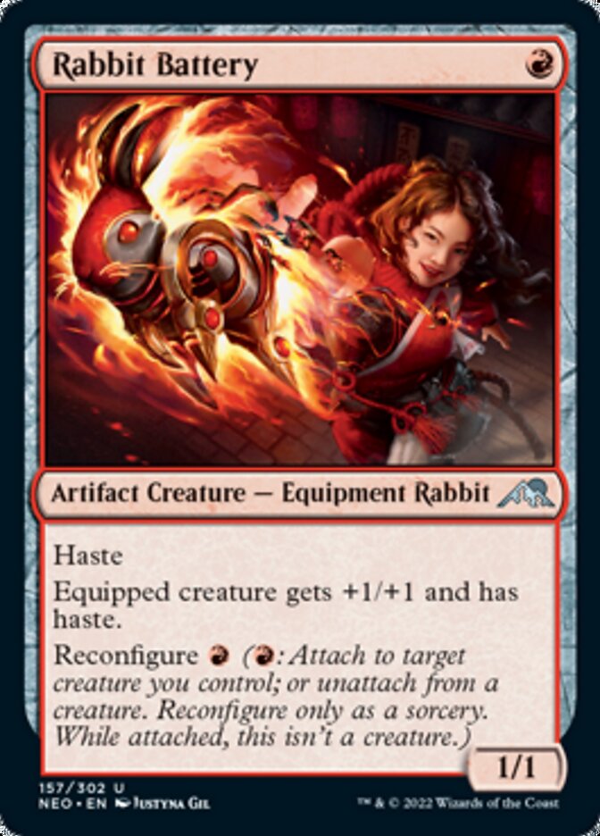 Rabbit Battery [Kamigawa: Neon Dynasty] | Card Citadel