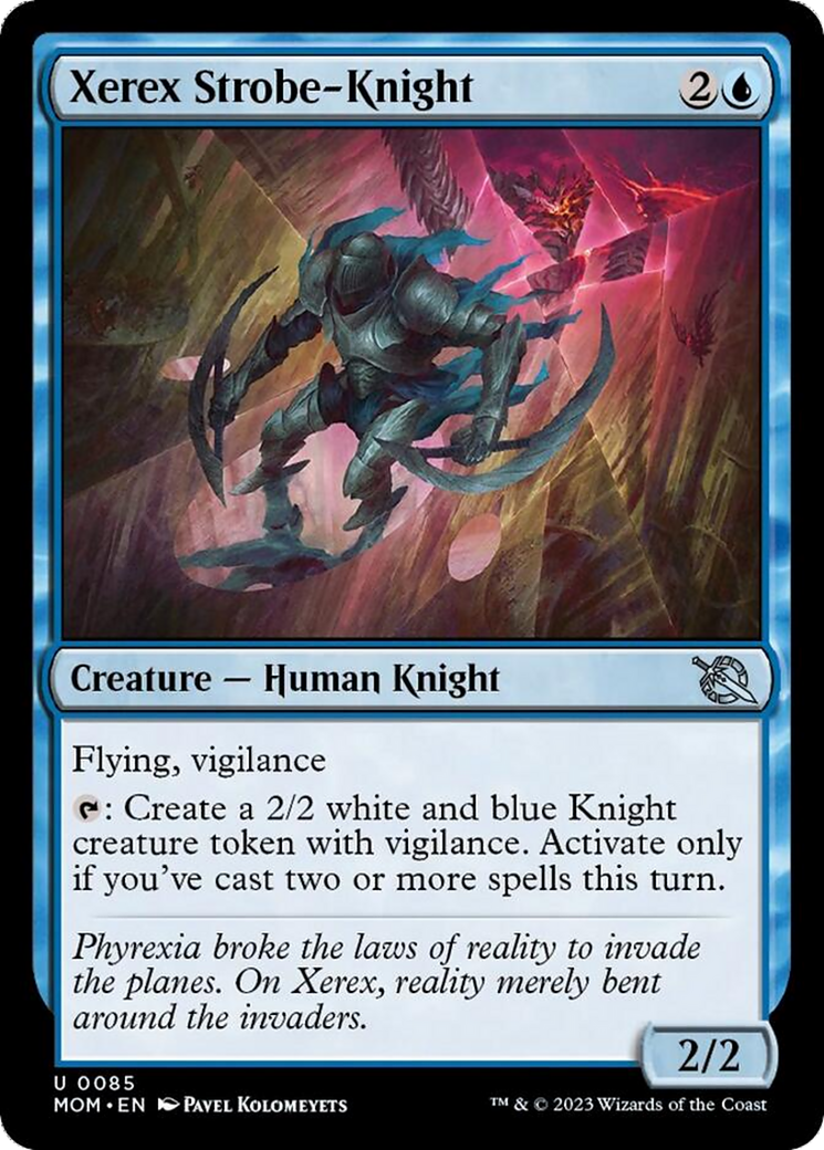 Xerex Strobe-Knight [March of the Machine] | Card Citadel