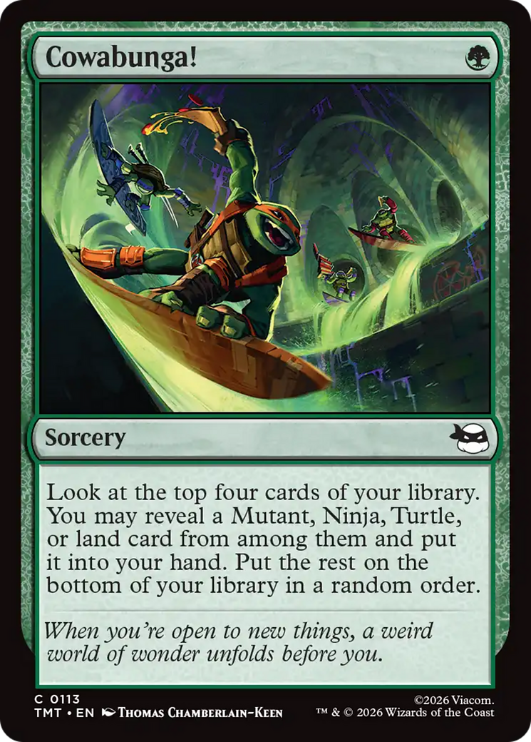 Cowabunga! [Teenage Mutant Ninja Turtles] | Card Citadel