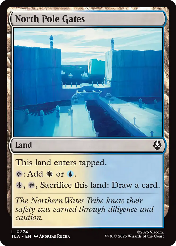 North Pole Gates [Avatar: The Last Airbender] | Card Citadel