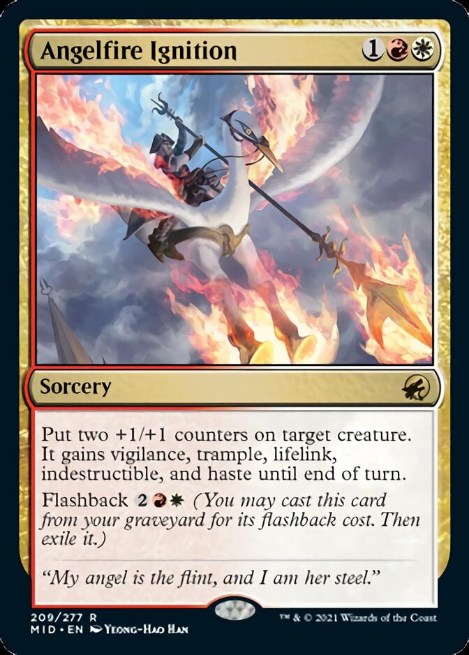 Angelfire Ignition [Innistrad: Midnight Hunt] | Card Citadel