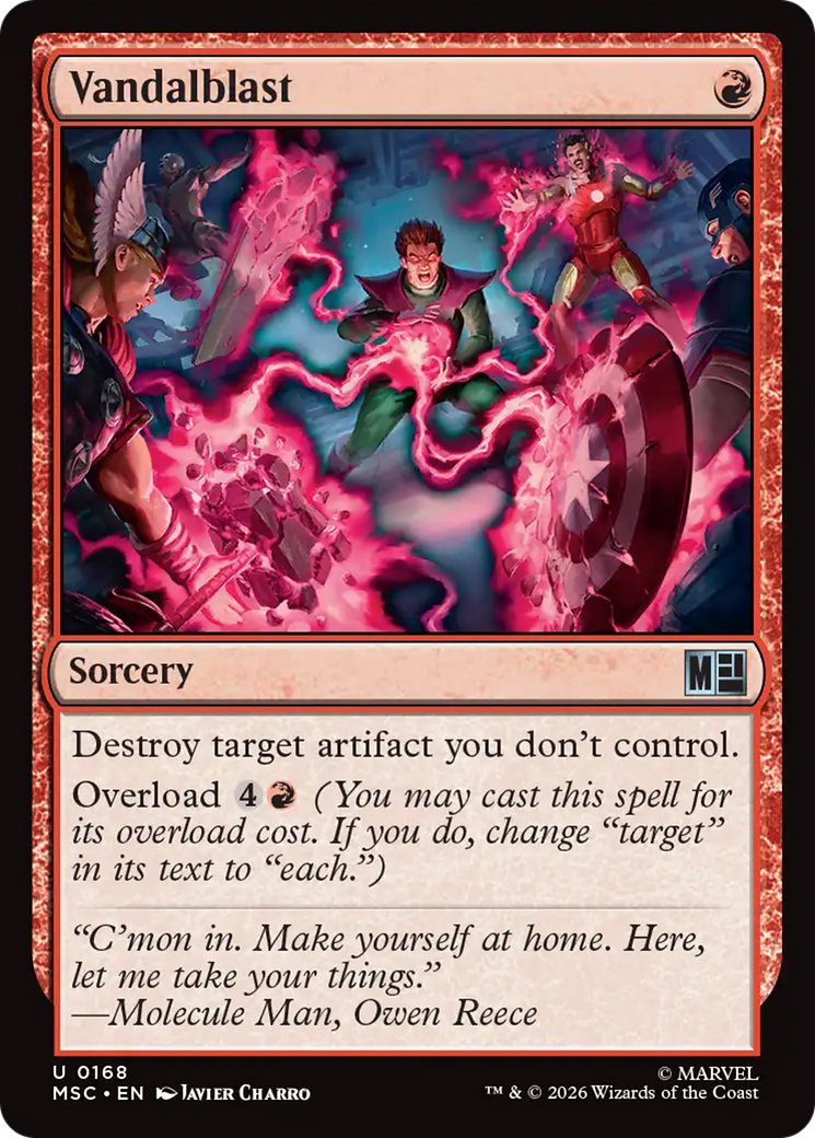 Vandalblast [Marvel Super Heroes Commander] | Card Citadel