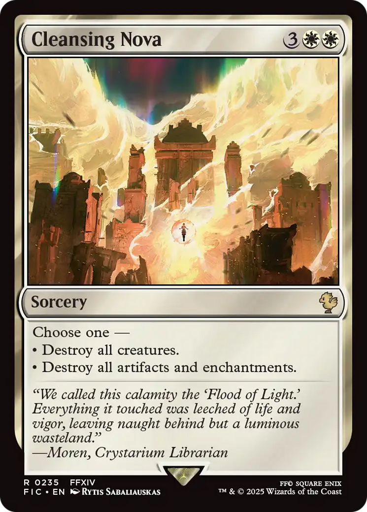 Cleansing Nova [FINAL FANTASY Commander] | Card Citadel