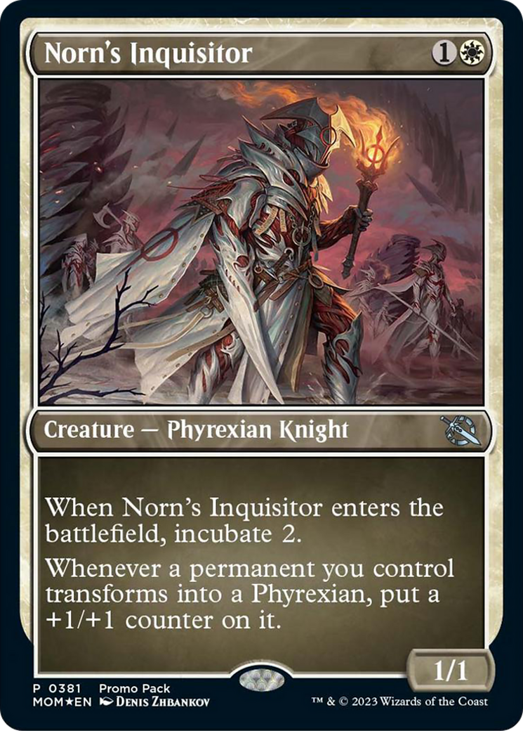 Norn's Inquisitor (Promo Pack) [March of the Machine Promos] | Card Citadel