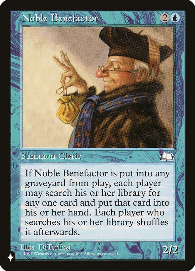 Noble Benefactor [The List] | Card Citadel