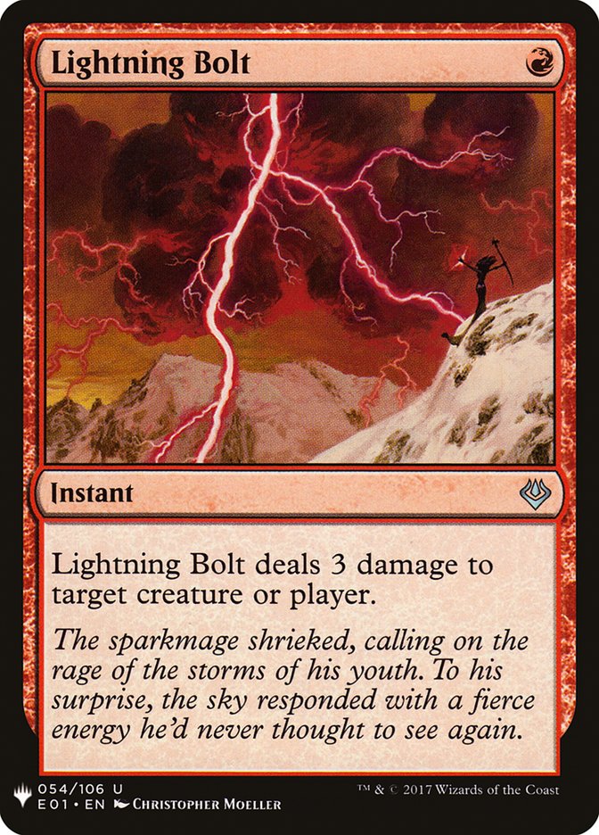 Lightning Bolt [Mystery Booster] | Card Citadel