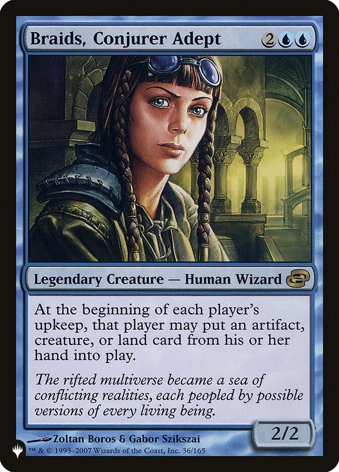 Braids, Conjurer Adept [The List] | Card Citadel