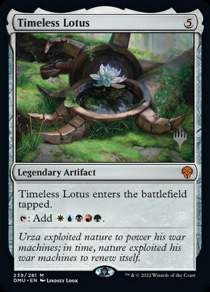 Timeless Lotus (Promo Pack) [Dominaria United Promos] | Card Citadel