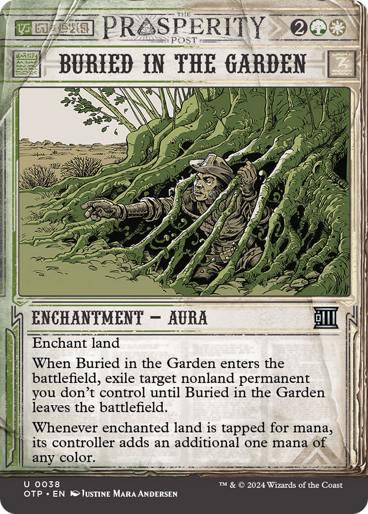 Buried in the Garden [Outlaws of Thunder Junction: Breaking News] | Card Citadel