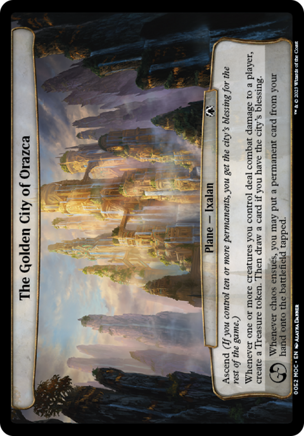 The Golden City of Orazca [March of the Machine Commander] | Card Citadel