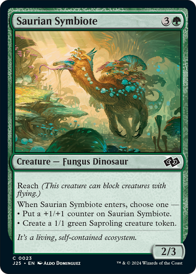 Saurian Symbiote [Foundations Jumpstart] | Card Citadel