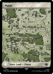 Plains (0714) (Surge Foil) [The Lord of the Rings: Tales of Middle-Earth] | Card Citadel