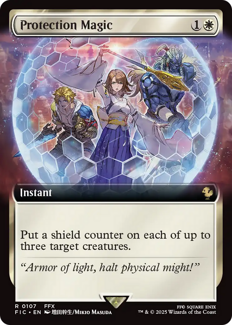 Protection Magic (Extended Art) [FINAL FANTASY Commander] | Card Citadel