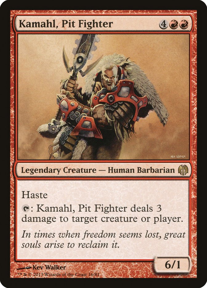 Kamahl, Pit Fighter [Duel Decks: Heroes vs. Monsters] | Card Citadel