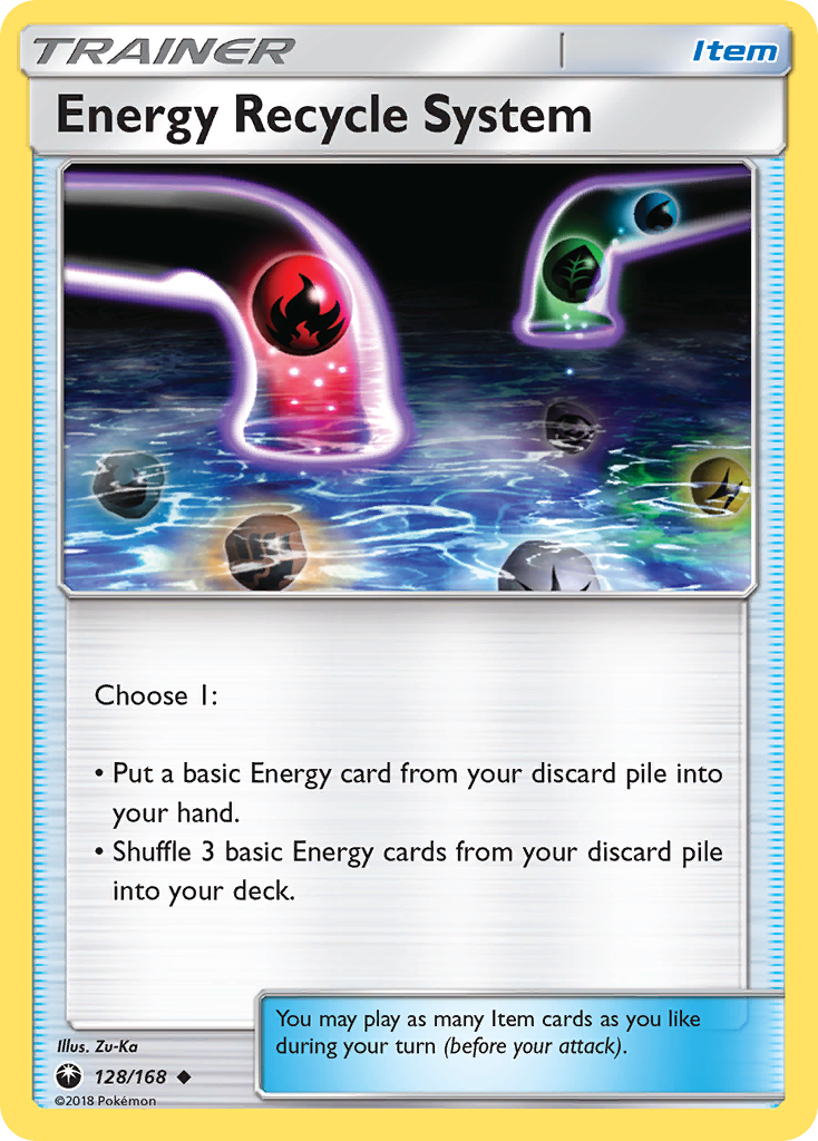Energy Recycle System (128/168) [Sun & Moon: Celestial Storm] | Card Citadel