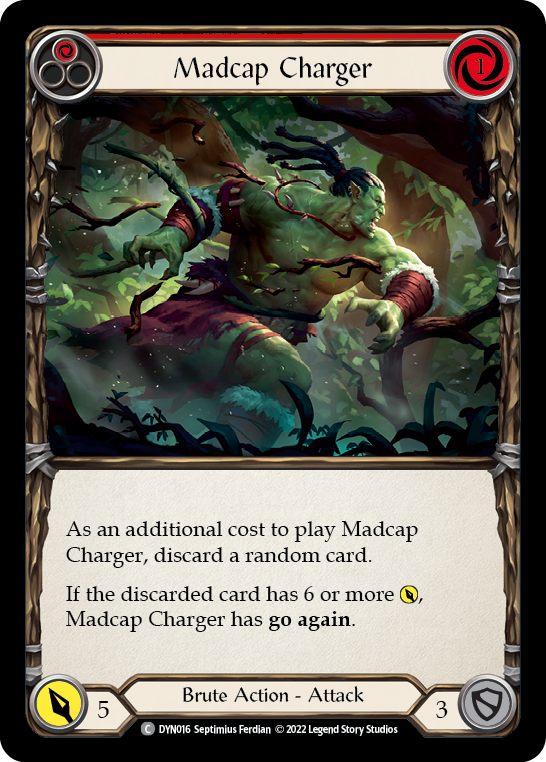 Madcap Charger (Red) [DYN016] (Dynasty) | Card Citadel