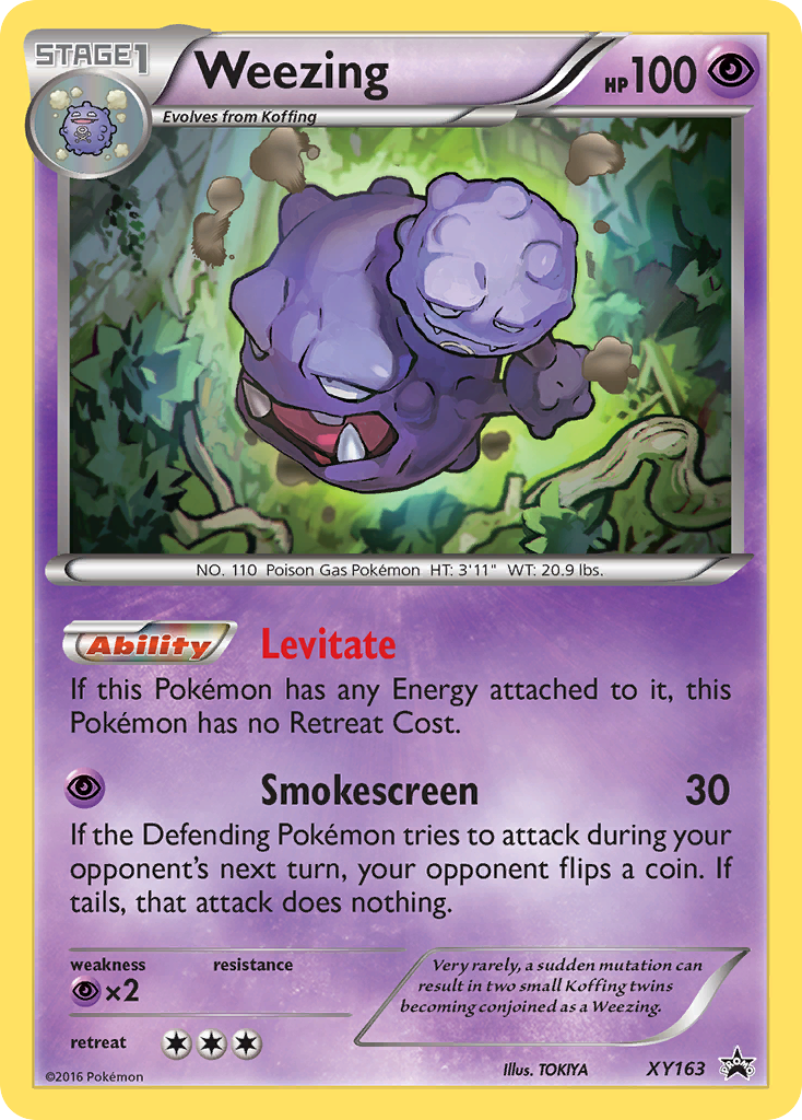 Weezing (XY163) [XY: Black Star Promos] | Card Citadel